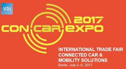ConCarExpo 2017<br>5-6 July in Berlin, Germany