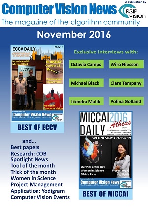 Computer Vision News - November 2016