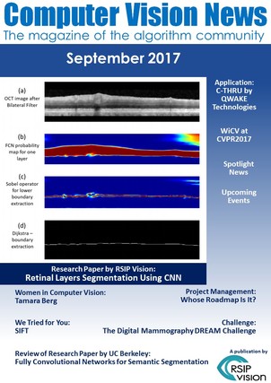 Computer Vision News - September 2017