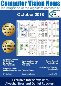 Computer Vision News - October 2018