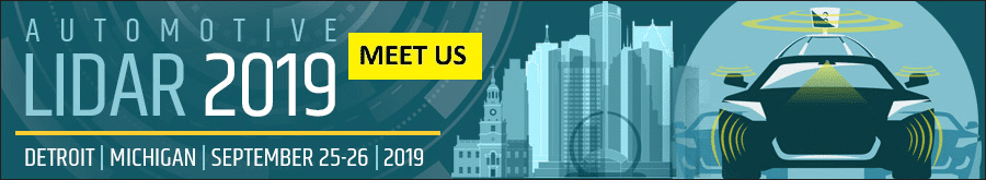 Automotive LIDAR 2019:<br>September 25-26 in Detroit, MI